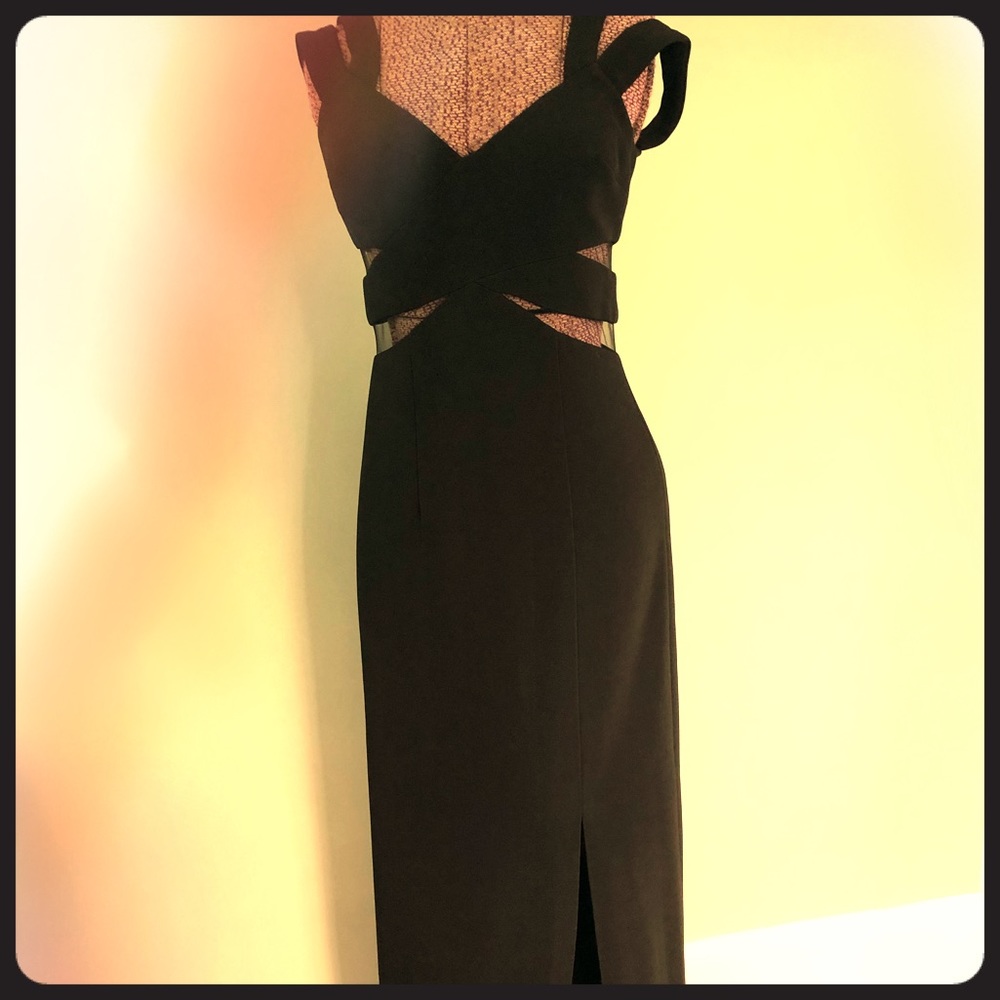JS Collections Black Gown small